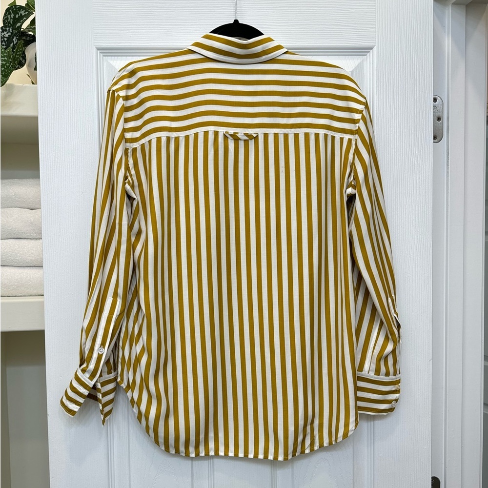 AYR Deep End Buttondown Yellow Stripe Shirt
Size XS - Picture 6 of 10
